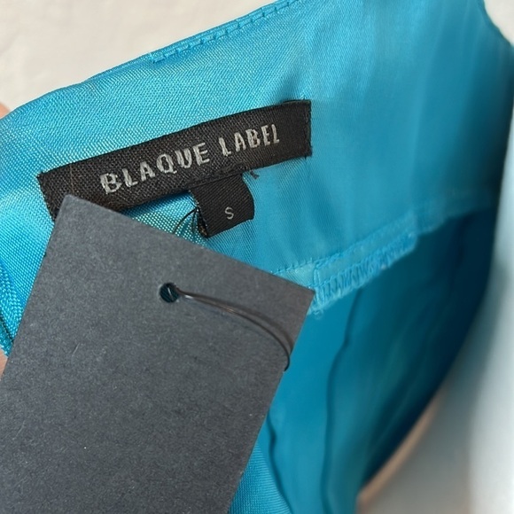 NWF Blaque Label Aqua Blue Midi Dress Size S - Picture 6 of 8